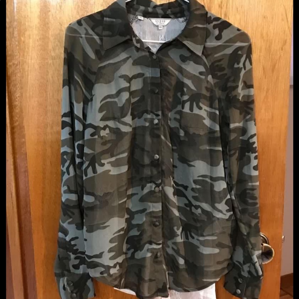 Guess Camouflage Blouse
